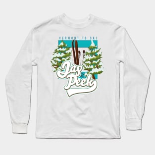 Jay Peek Vermont ski logo Long Sleeve T-Shirt